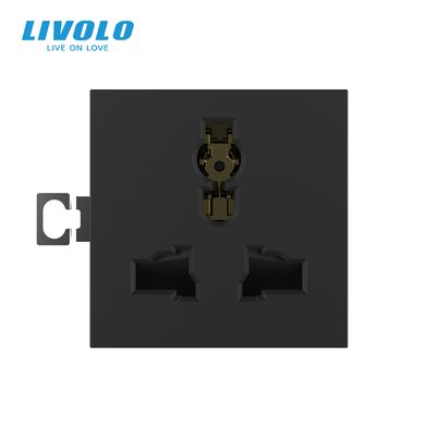 Механизм универсальная розетка 12 стандартов в 1 Livolo