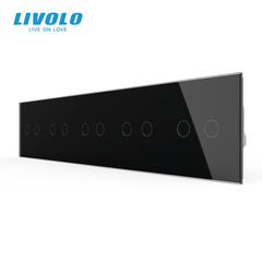 Сенсорний вимикач 10 сенсорів Livolo