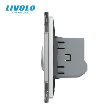 Бесконтактный выключатель 1 сенсор Livolo Sense