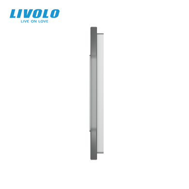 2-Gang Frame LIVOLO tempered glass