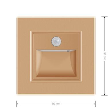Corner light with motion sensor for stairs or floor Livolo