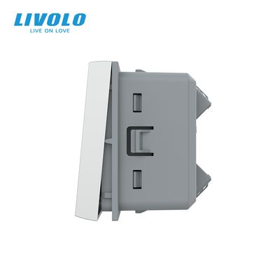 Механізм одноклавішний перехресний вимикач Livolo