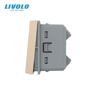 Mechanical three way switch 1 gang module Livolo