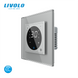 Smart touch screen thermostat with air temperature sensor Livolo