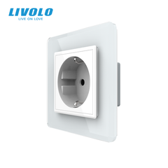 Розетка з заземленням Livolo