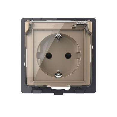 Wall waterproof power socket module Livolo