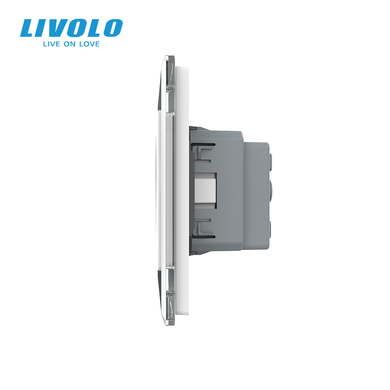 Розетка з заземленням Livolo