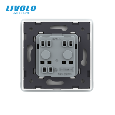 Розетка з заземленням Livolo