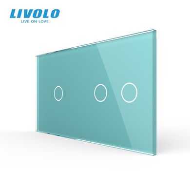 Панель для сенсорного вимикача 3 сенсори Livolo