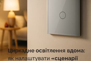 Циркадне освітлення вдома: як налаштувати &laquo;сценарії добового світла&raquo; з LIVOLO