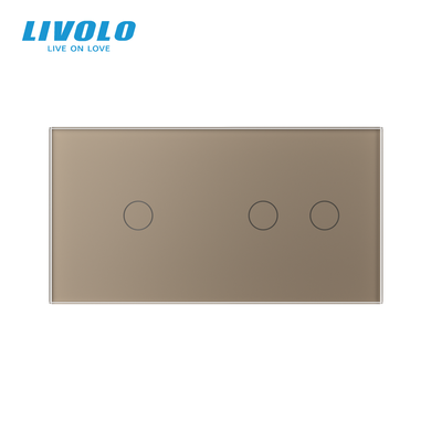 Сенсорний вимикач 3 сенсора Livolo