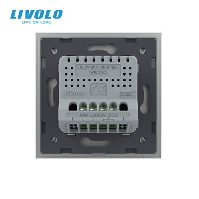 Бездотиковий вимикач 1 сенсор Livolo Sense