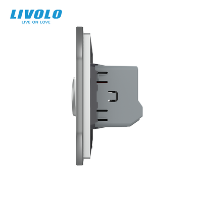 Бездотиковий вимикач 1 сенсор Livolo Sense