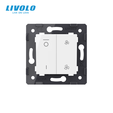 Fan speed control switch, LIVOLO frameless module