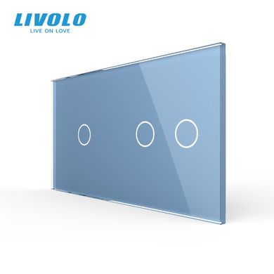 Панель для сенсорного вимикача 3 сенсори Livolo