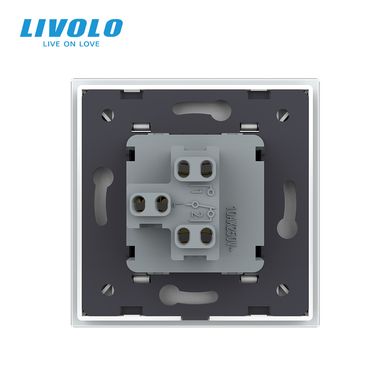 Mechanical 1 gang reset function switch Livolo