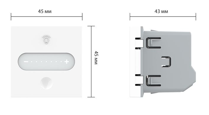 Smart EC intermediate touch dimmer switch module Livolo