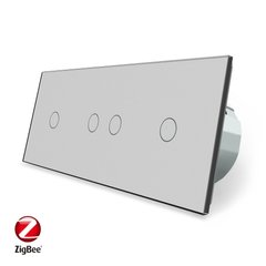 Smart ZigBee touch switch 4 gang Livolo