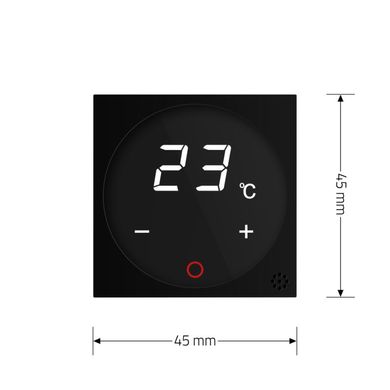 Thermostat with external temperature sensor module Livolo
