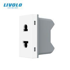 Механізм універсальна розетка 2 в 1 Livolo