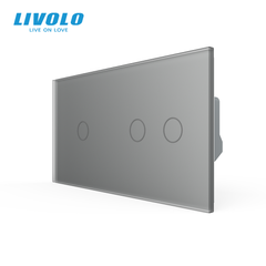 Сенсорний вимикач 3 сенсори Livolo