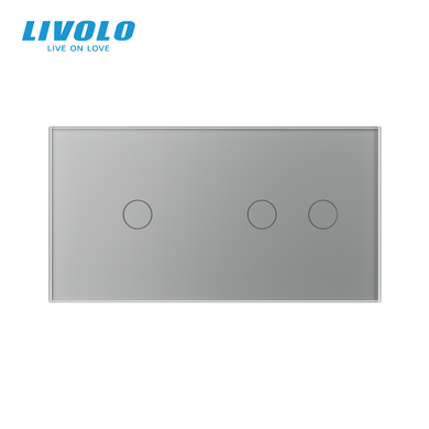 Сенсорний вимикач 3 сенсори Livolo