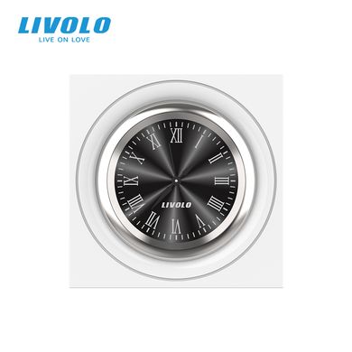 Механизм часы Livolo белый (VL-FCCL-2WP)