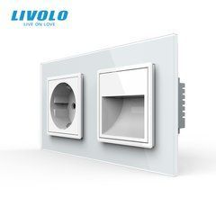 Двойная электрическая розетка LIVOLO
