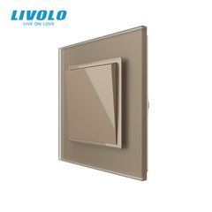 Mechanical 1 gang reset function switch Livolo