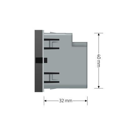 Механизм розетка USB Type-C с Power Delivery 45W Livolo