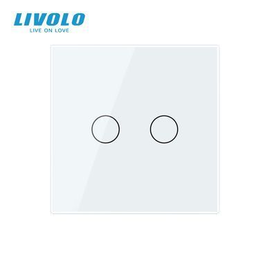 Сенсорний вимикач 2 сенсора Livolo
