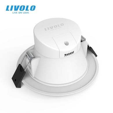 Умный точечный светильник RGB 9W 220V Livolo