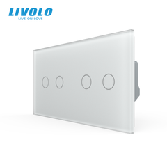 Сенсорний вимикач 4 сенсори Livolo