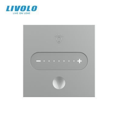 Умный сенсорный проходной диммер LIVOLO EC, 1 сенсор, модуль без рамки, 2 А, 230 В, без нейтрали