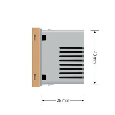 Механізм терморегулятор із зовнішнім датчиком температури для теплої підлоги Livolo