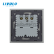 Электрическая розетка с USB Type-C Power Delivery 18 Вт Livolo