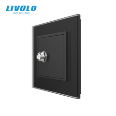 Розетка спутниковая SAT Livolo