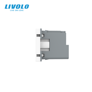 Smart EC wall power socket module Livolo white (VL-FCTC16AZ2-2WP)