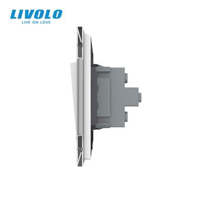 Двухклавишный выключатель Livolo