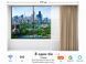 Електрокарниз для штор LIVOLO 700 см, Wi-Fi Tuya Smart, з пультом ДК, відкриття в один бік + ручний карниз для тюлю