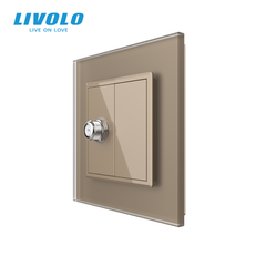Розетка спутниковая SAT Livolo