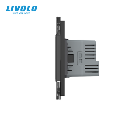 Сенсорный выключатель LIVOLO с розеткой