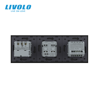 Сенсорный выключатель LIVOLO с розеткой
