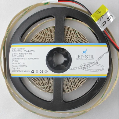 LED стрічка LED-STIL 4000K, 9,6 W, 2835, 120 шт, IP33, 12V, 1000LM