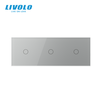 Сенсорный выключатель 3 сенсора Livolo