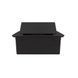 Double desktop socket soft opening Livolo gray in black
