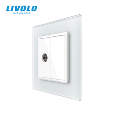 Розетка телевизионная Livolo