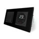 Mechanical switch 1 gang Touch screen Thermostat with external temperature sensor for warm floors Livolo