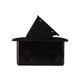 LIVOLO black pop-up floor socket, 2 earthed sockets, recessed, smooth opening, IP44, aluminium, 145&times;145&times;65 mm