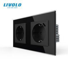 Двойная электрическая розетка LIVOLO